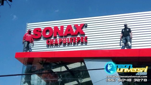 Letreros de lámina con carátula de acrílico (26)